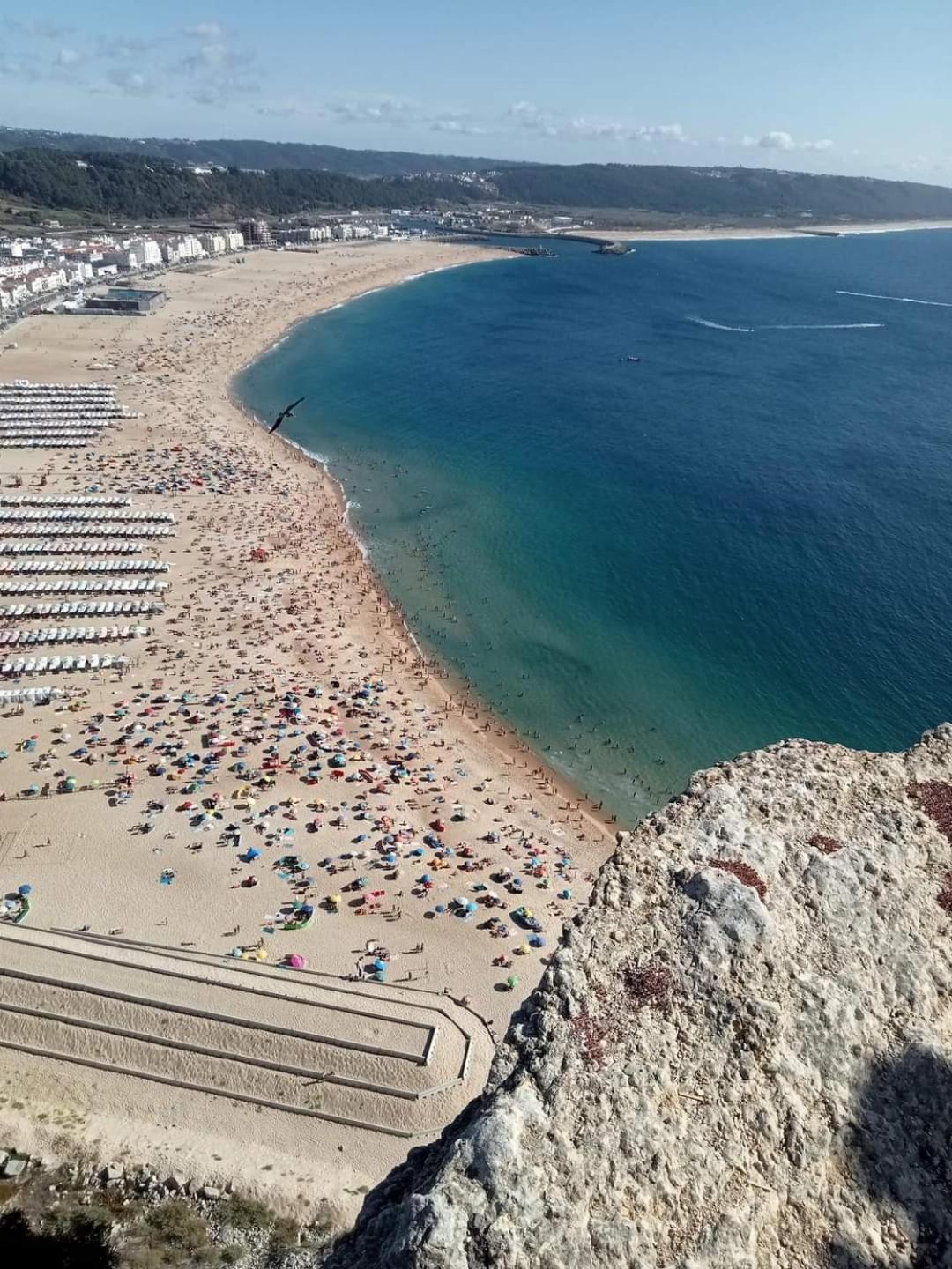 Elegant Sea View Apartment Nazaré Exterior photo